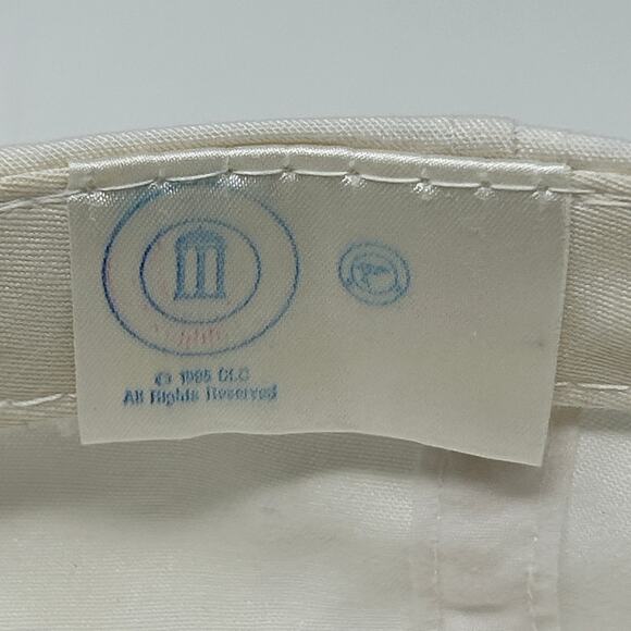 Vintage 90s Nebraska Cornhuskers Hat Cap UNL 3 Bar Line The Game Snapback White - Picture 14 of 15